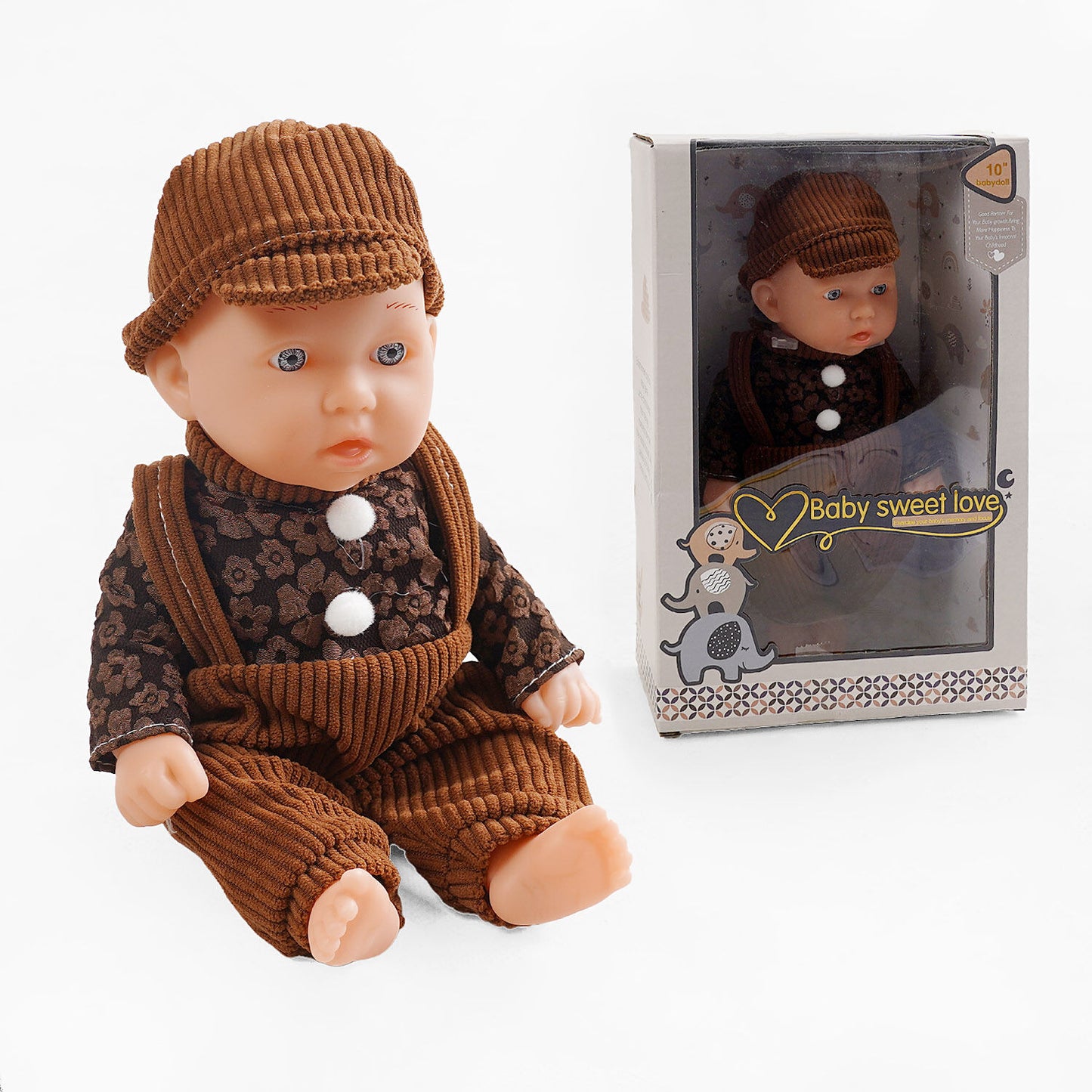 10" Sweet Soft Baby Boy - S010-13B