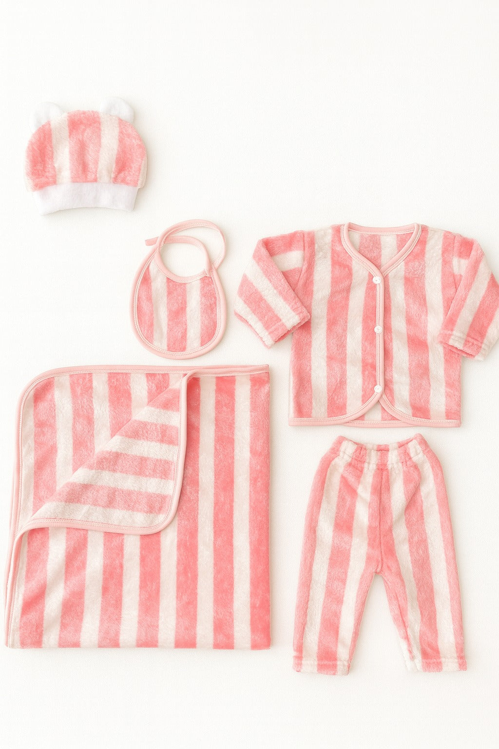 5 Piece Winter Premium Starter Set - (0-3M)