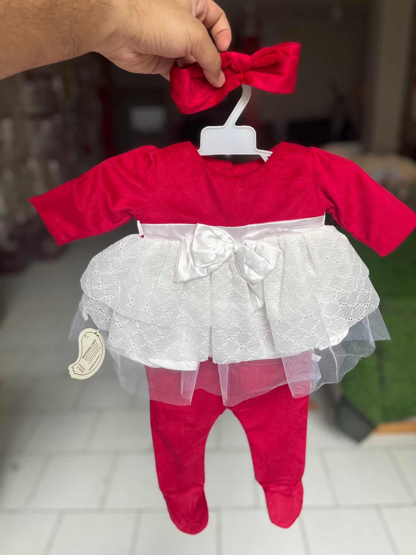 N828-Baby Dress (0-8M)