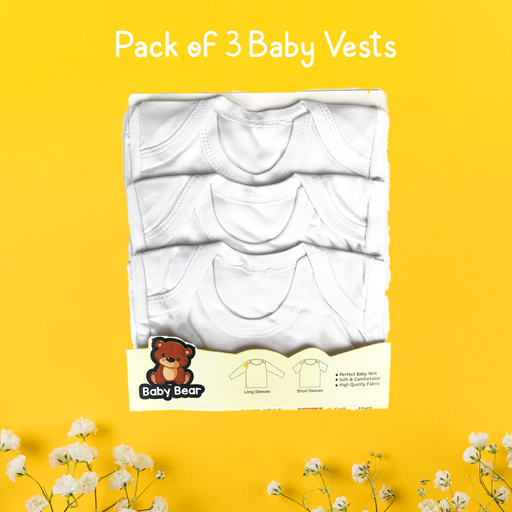 Pack of 3 Baby Vest