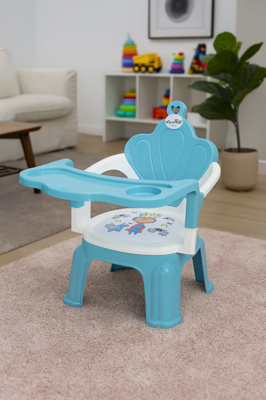 Baby Feeding Chair + Booster-Crown