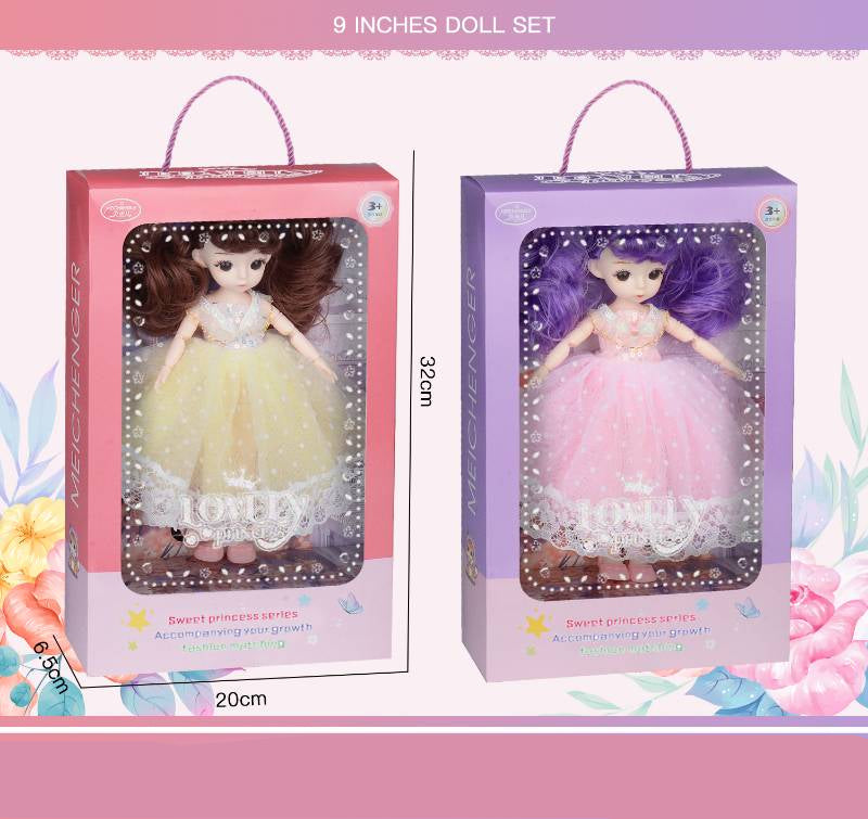 9" Doll Set (HARD BODY) - MC9201B