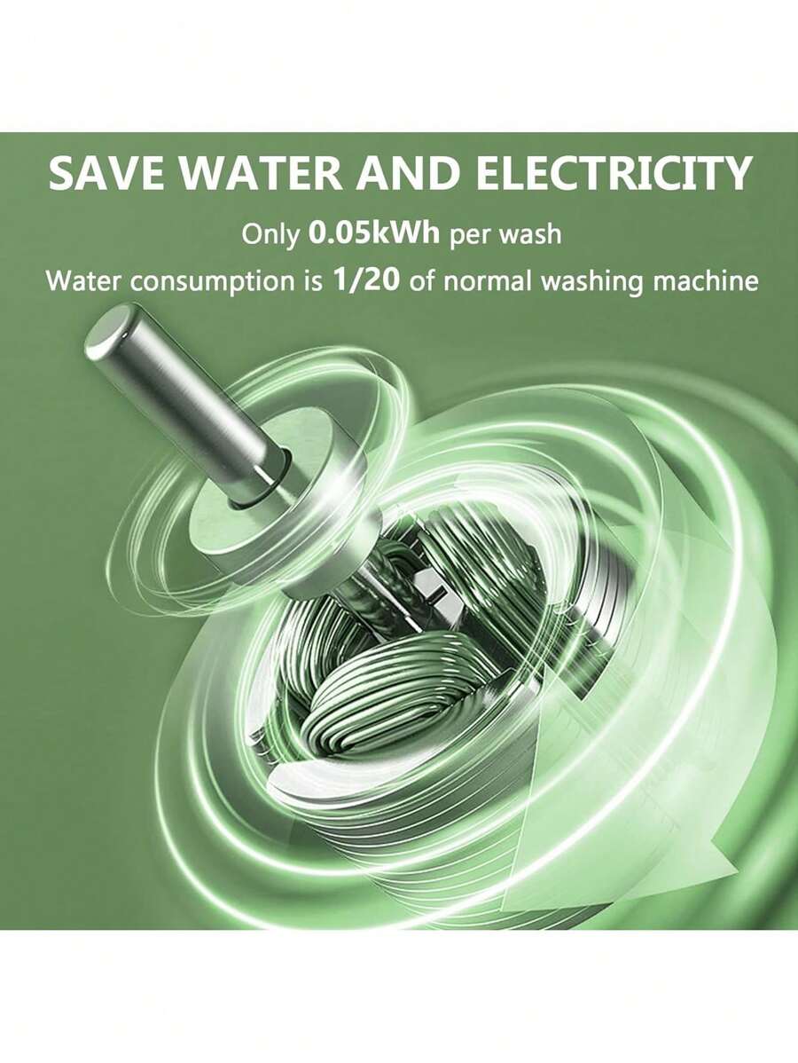 BA81-Foldable Mini Washing Machine