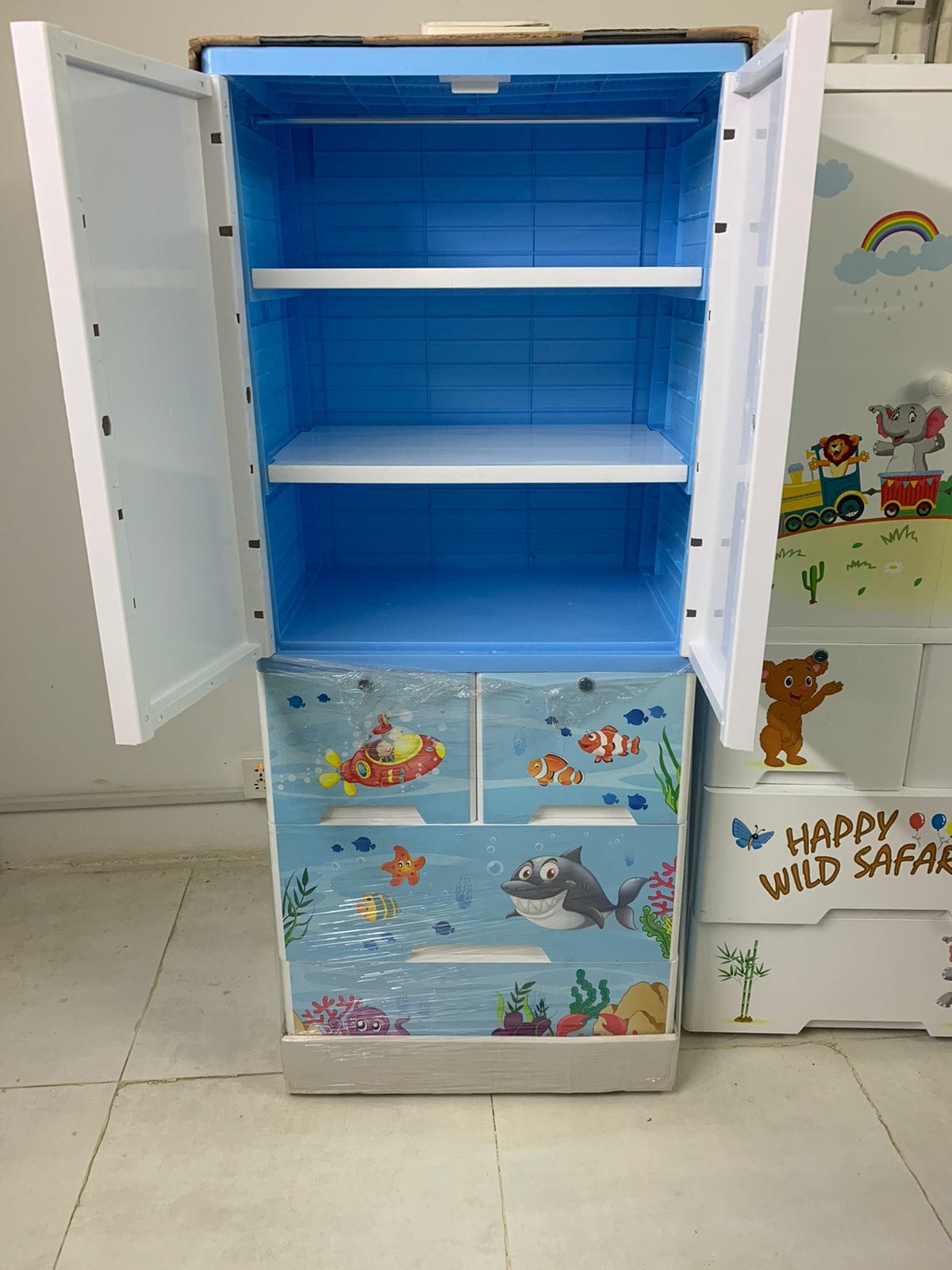 Ocean Theme 6 Layer Wardrobe