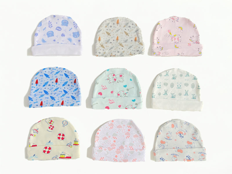 Organic Cotton Baby Caps