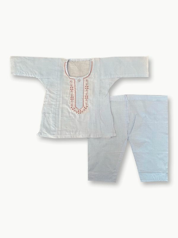 Hand Stichted Kurta Pajama (Newborn)