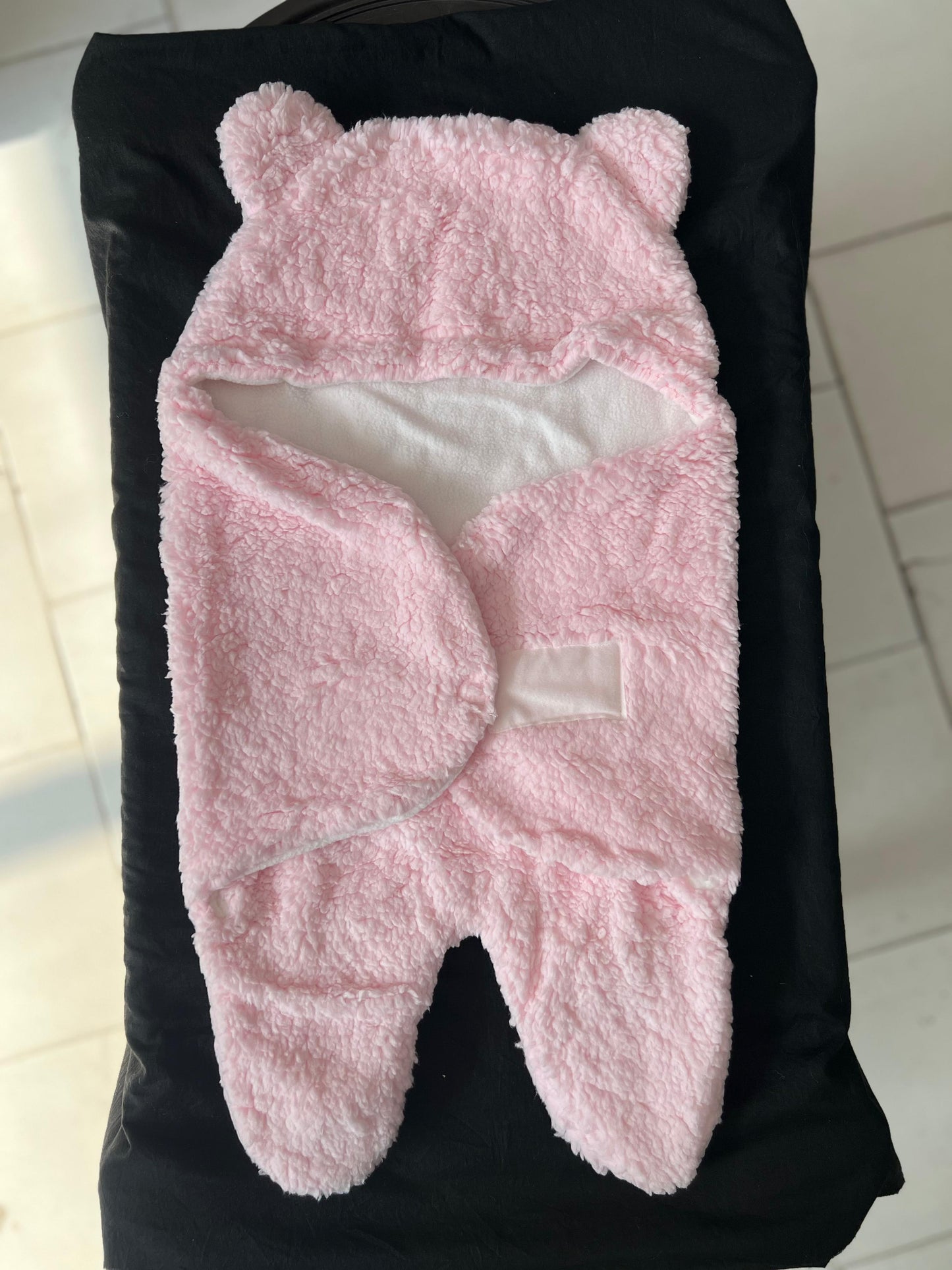 SHT351-Baby Romper Blanket Wrap (0-6M)