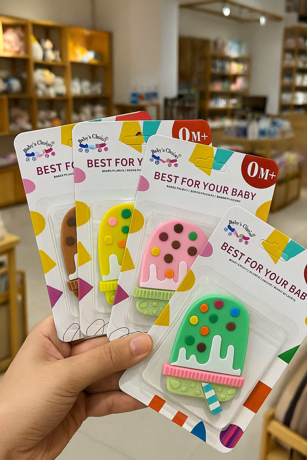 FE170-Ice cream theme Teether