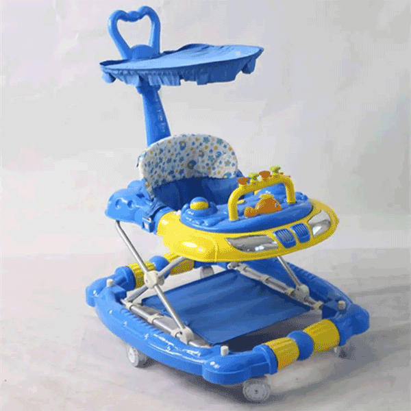 3 in 1 Baby walker With Rocker and Roof 2356