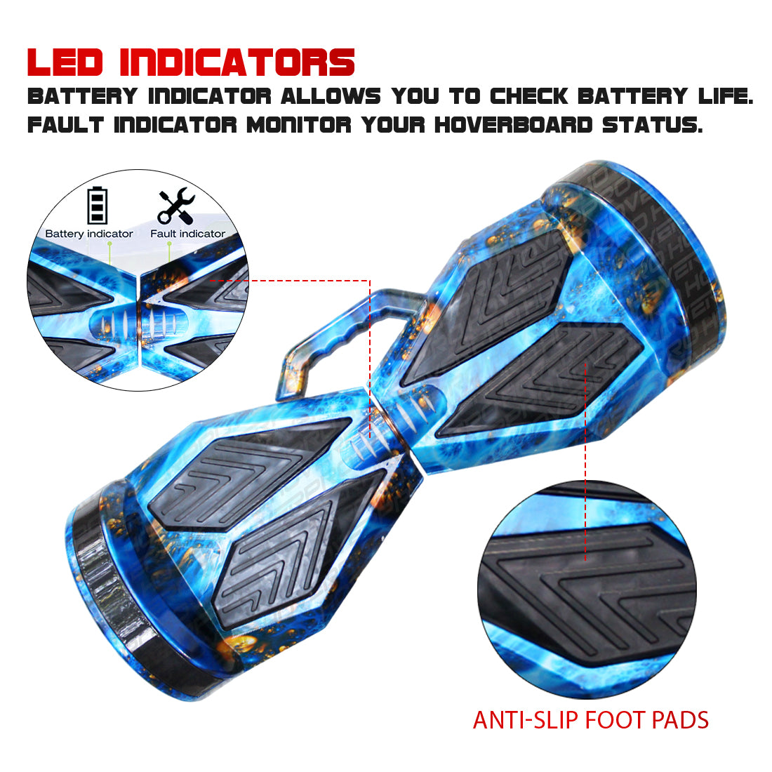 Kids Smart Universal Hoverboard 8-inch
