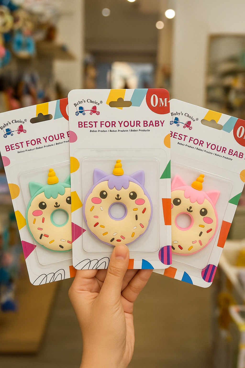 FE167-Donat Theme Teether