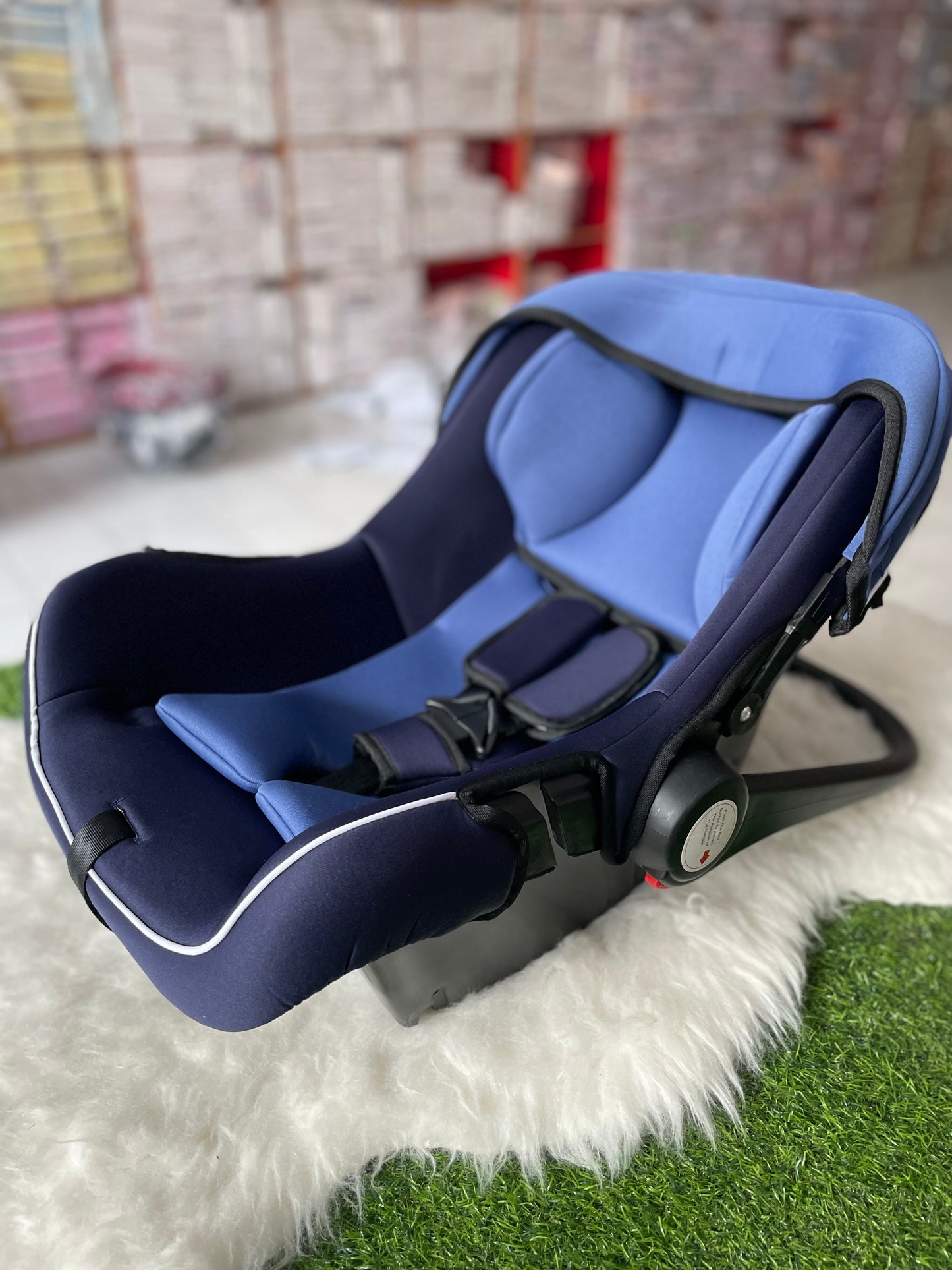 Blue Carry Cot C005