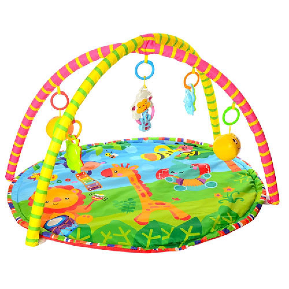 Baby Play Mat with Hanging Toys - Large Size