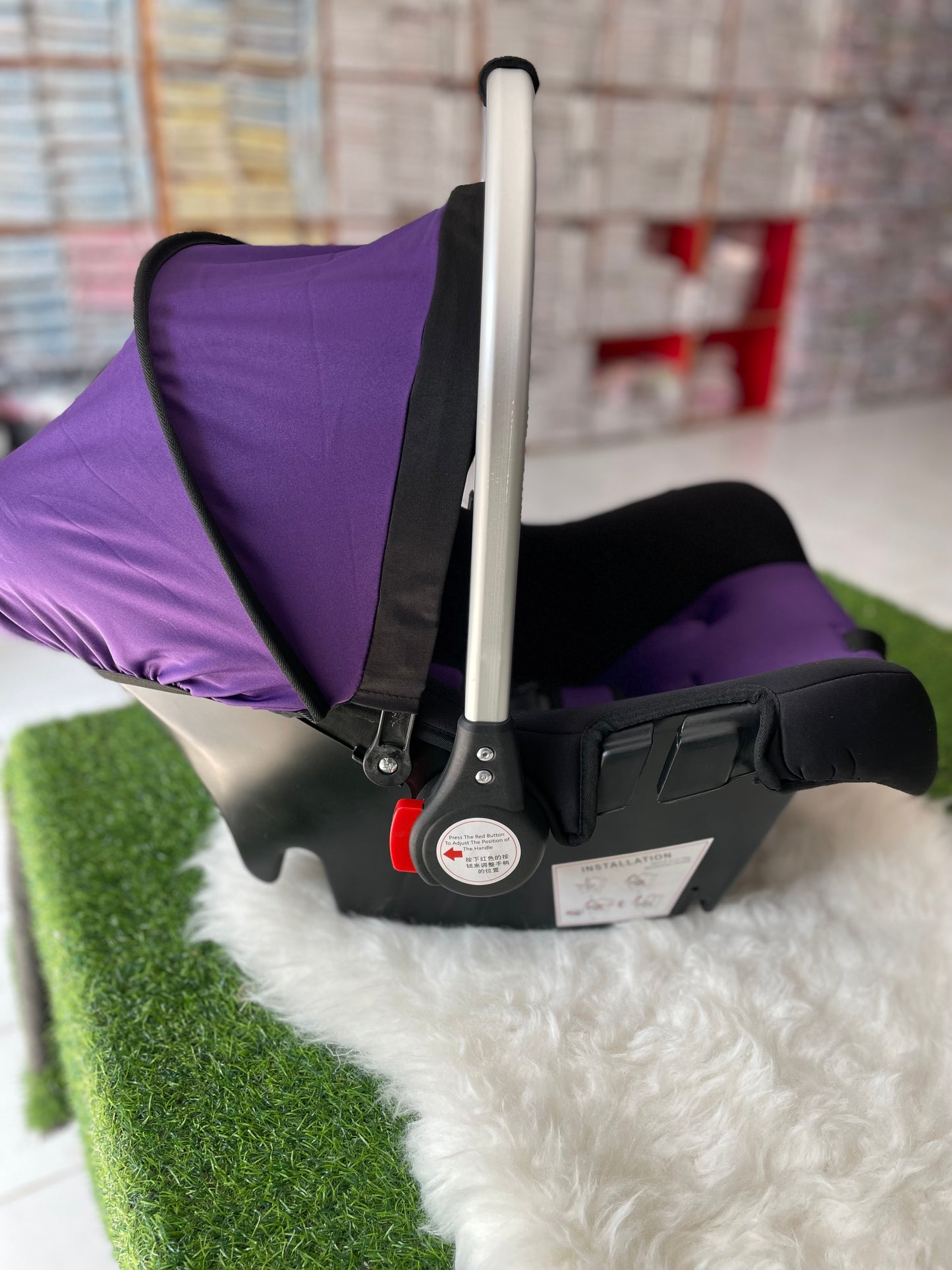 Carry Cot Purple SQ001