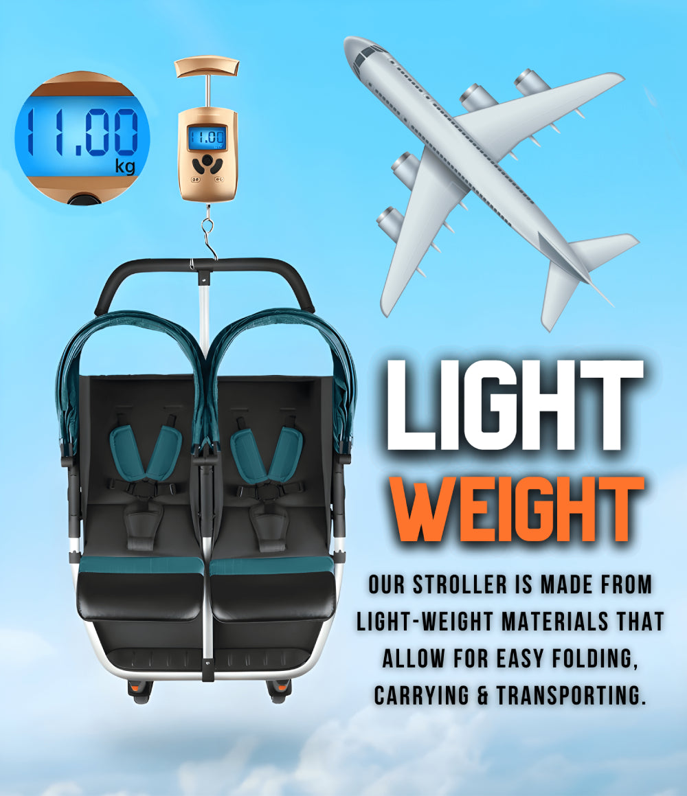Shenma Prime Twin Baby Stroller-P798