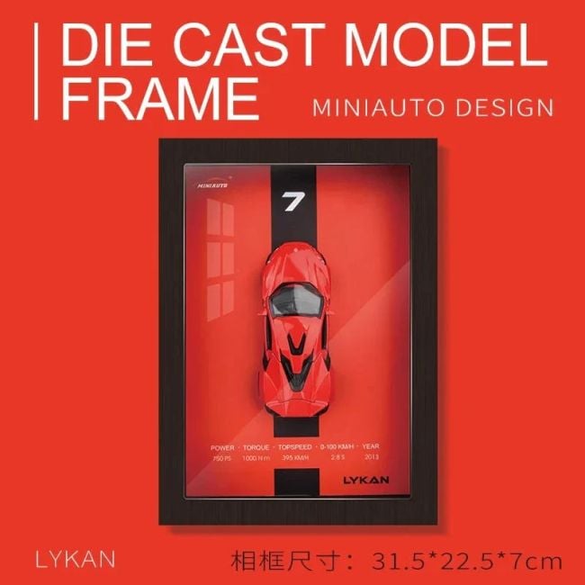 1:32 Laiken 3D Metal Framed DEI Cast Model - 8013A