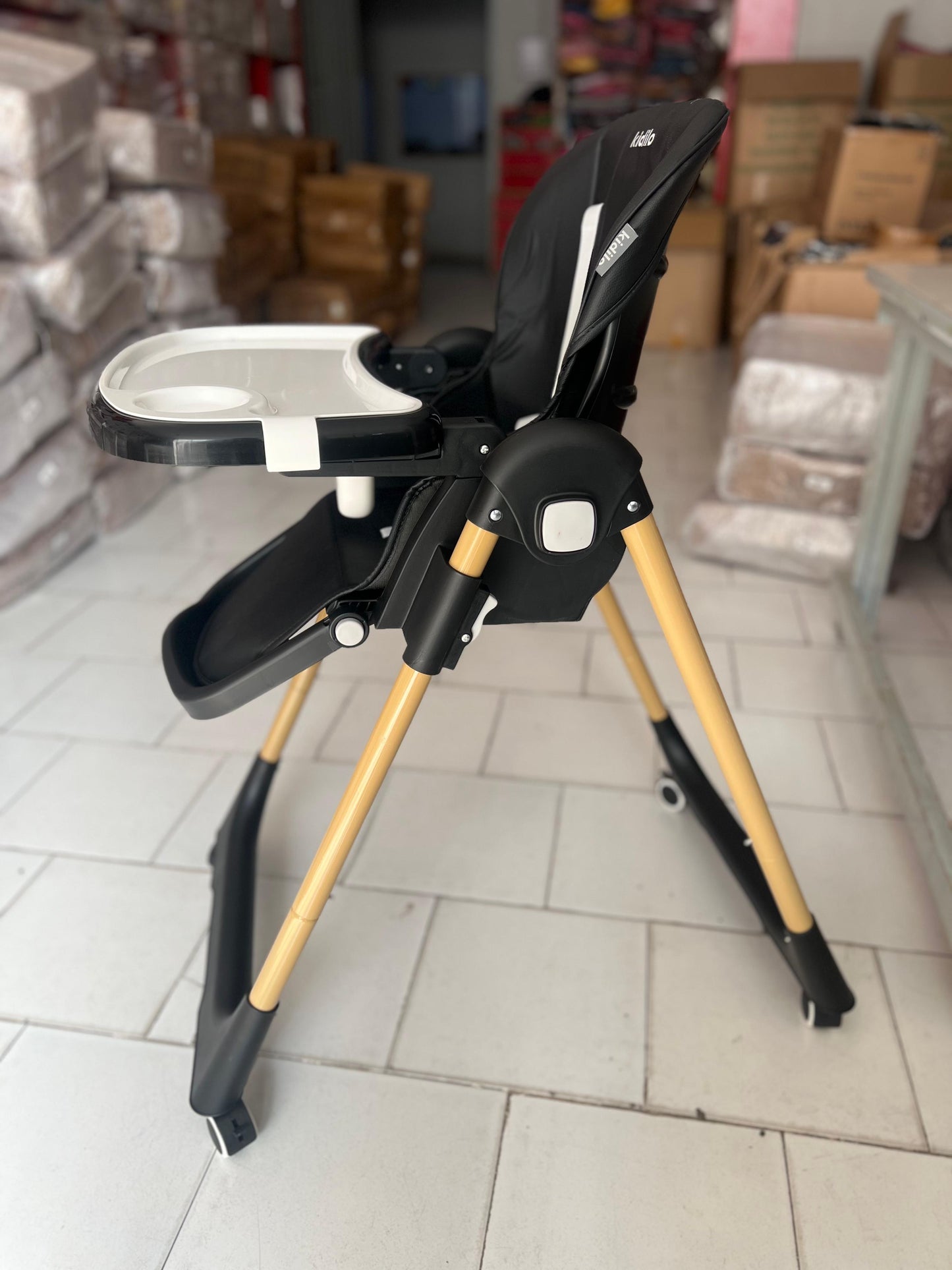 Kidilo Baby High Chair Foldable-AQ-DC01