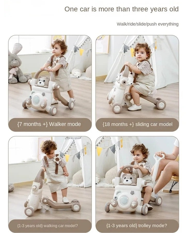 HENAE 4 in 1 Walker for Baby, Baby Push Walker-BZ-007