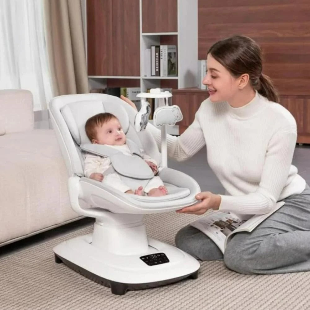 Mastela Baby Electric Rocking Chair Bed Coaxing Artifact for Newborn