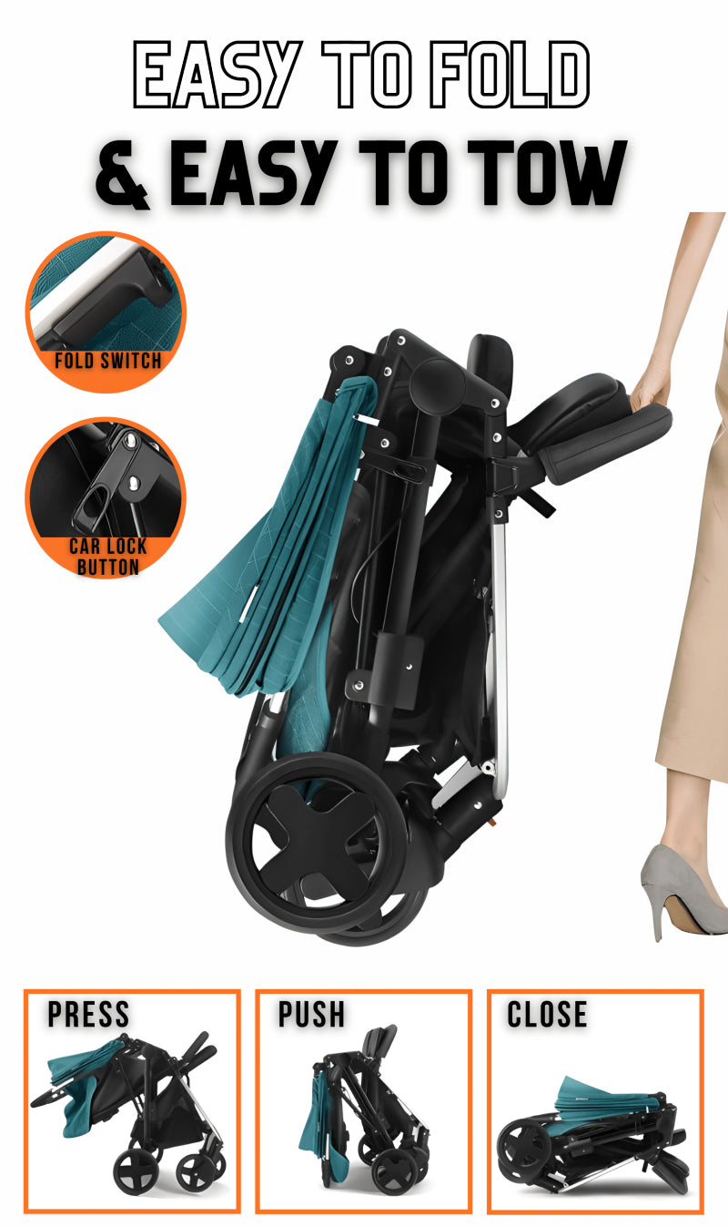 Shenma Prime Twin Baby Stroller-P798