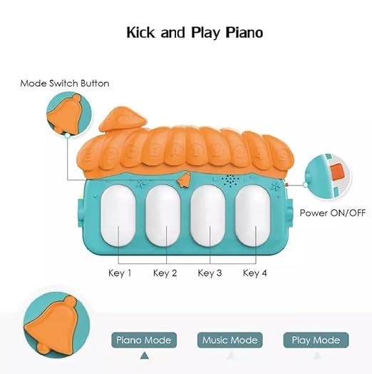 BA75-Baby Play Mat With Light & Music