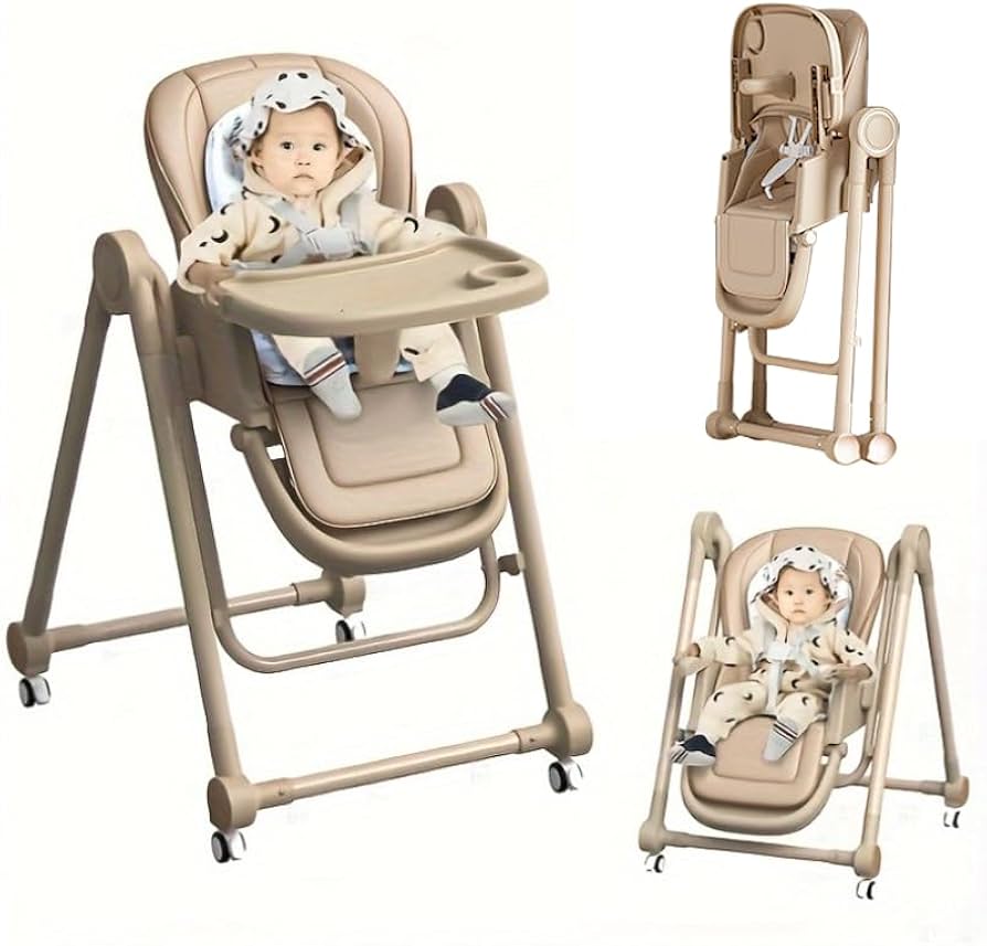 Multifunctional Baby High Feeding Chair with Swing Function-BZ-S700