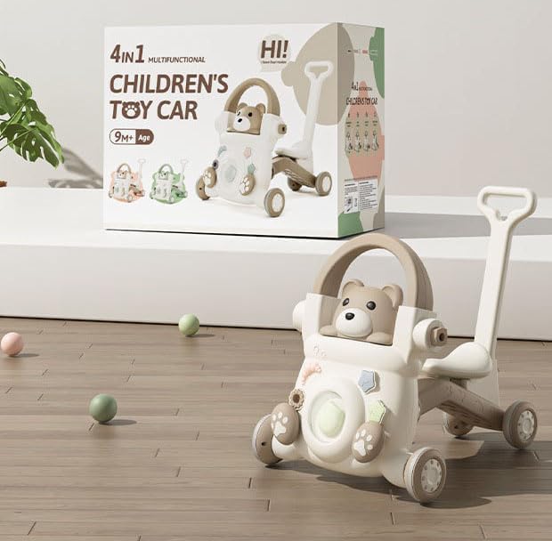 HENAE 4 in 1 Walker for Baby, Baby Push Walker-BZ-007