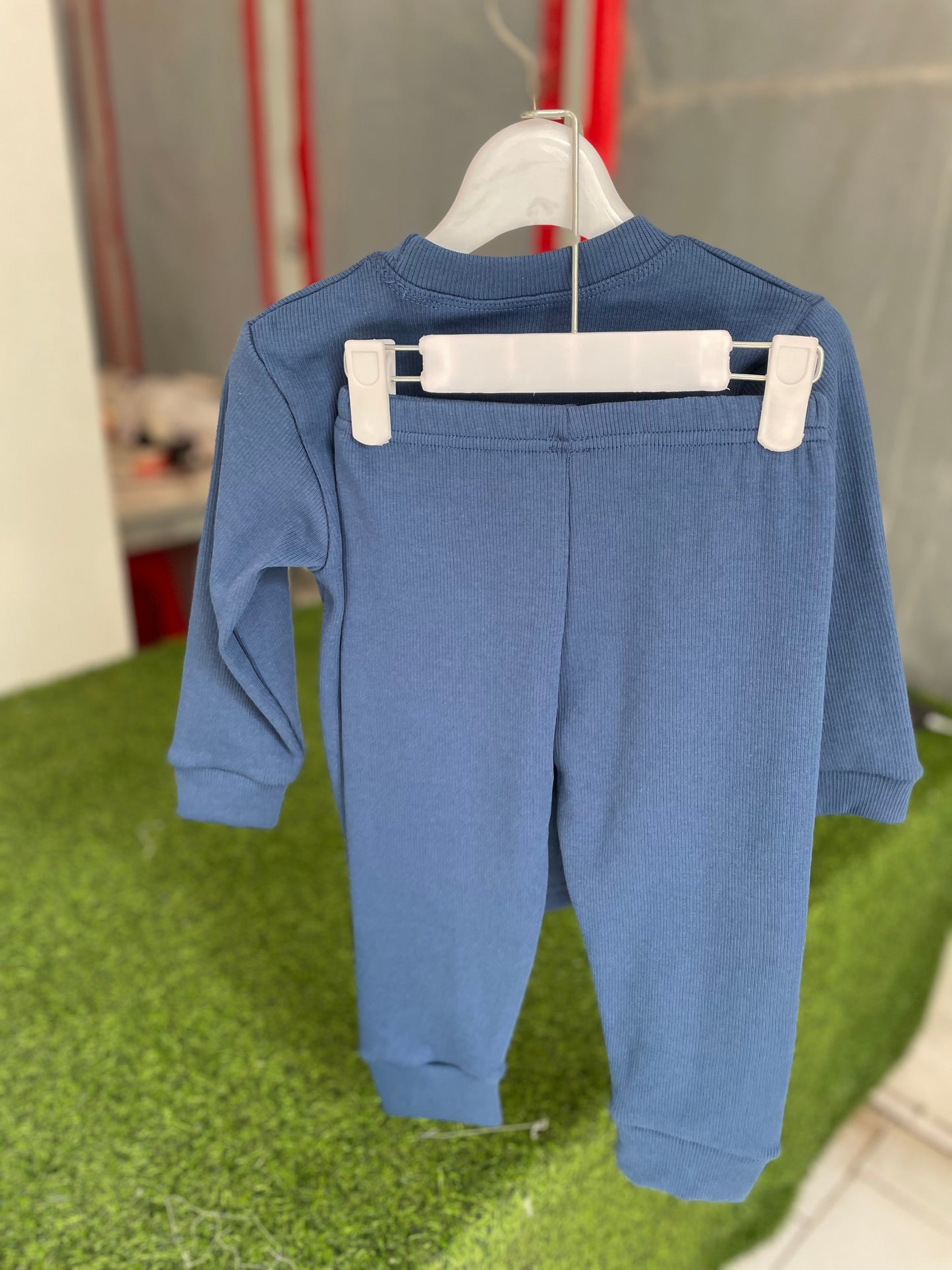N880-Blue Warmer Set (9M-10Y)