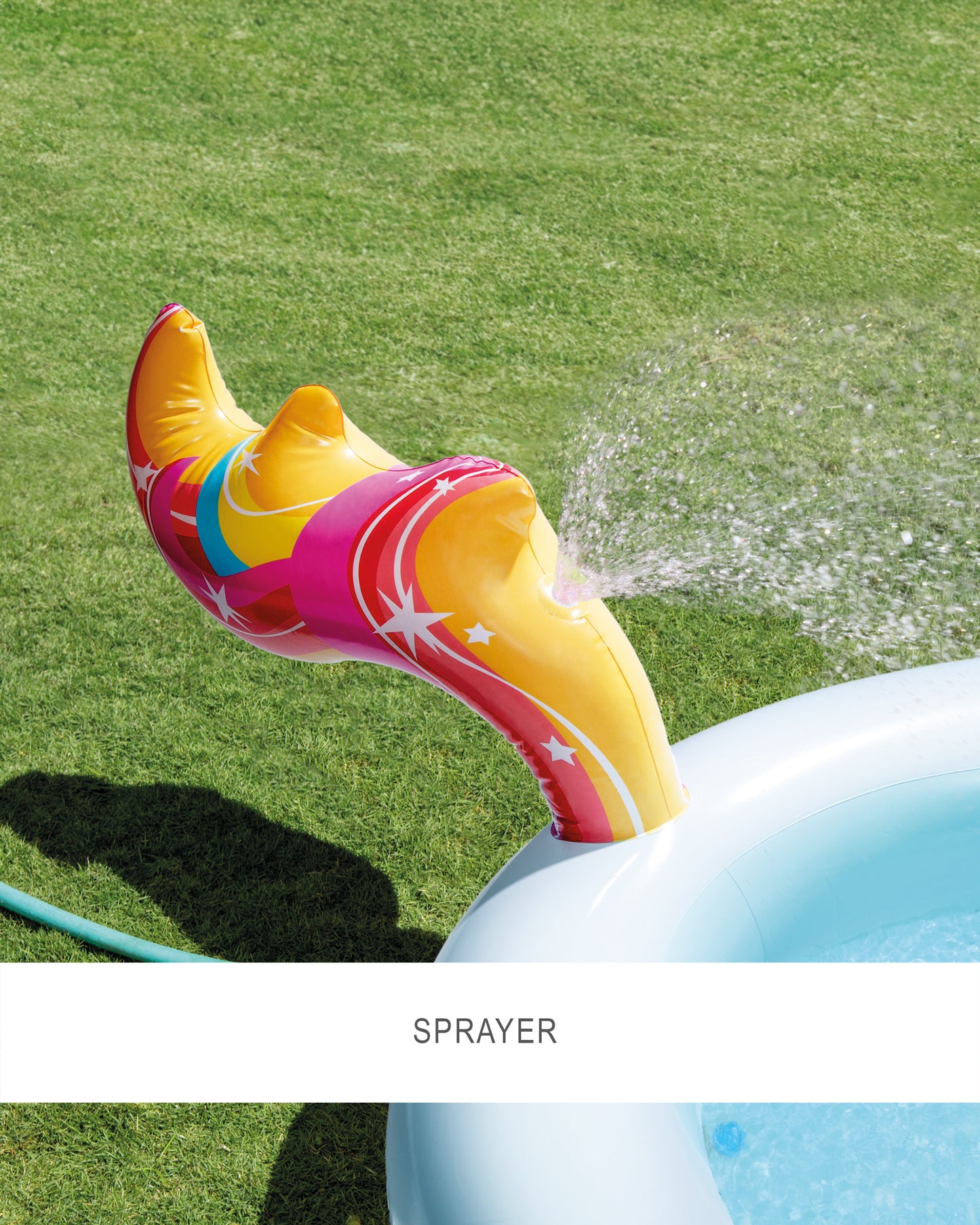 Unicorn Inflatable Spray Kiddie Pool 58435