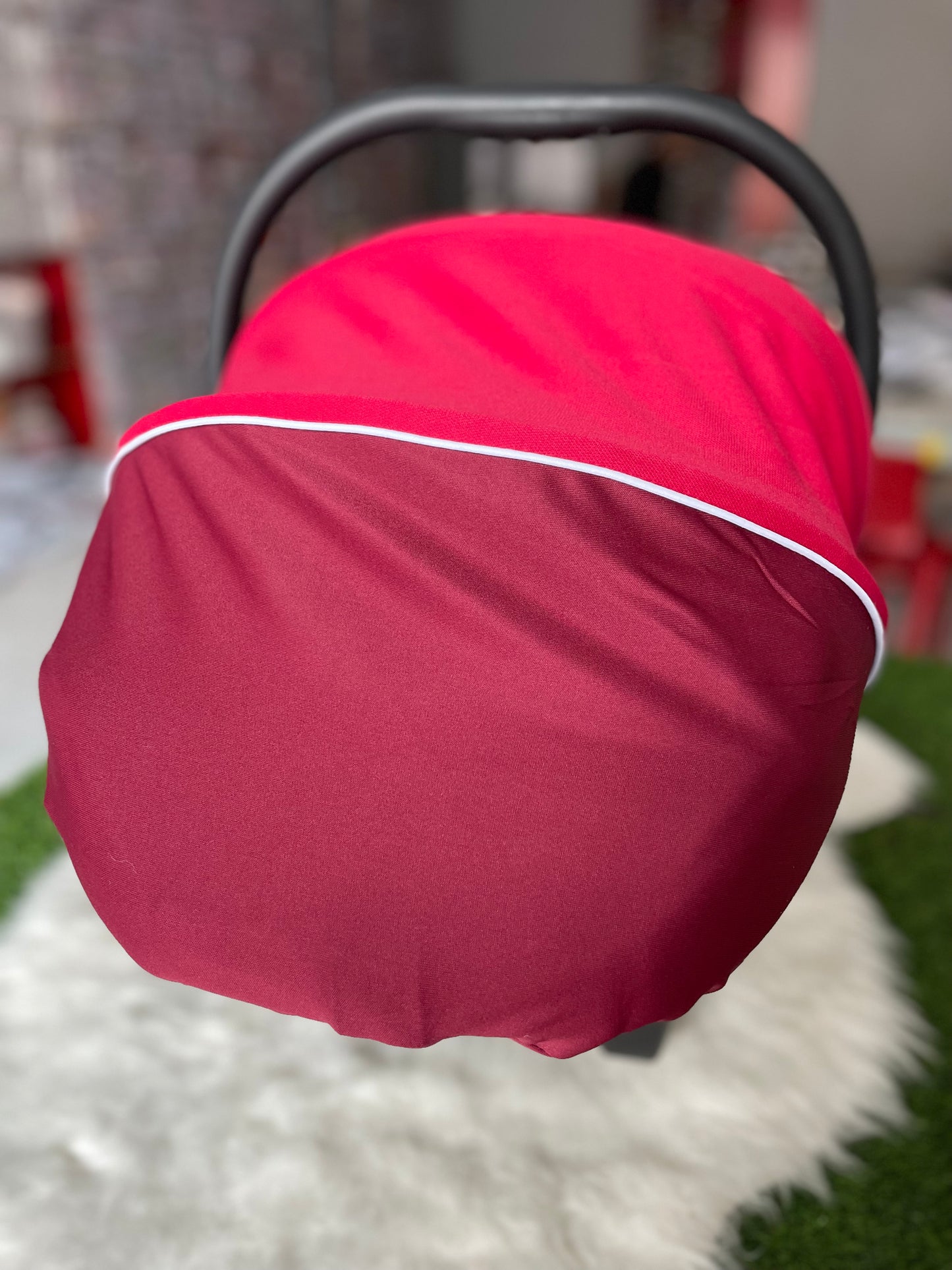 Red Carry Cot C005