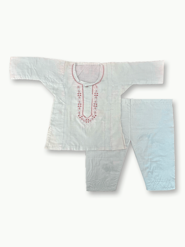 Hand Stichted Kurta Pajama (Newborn)