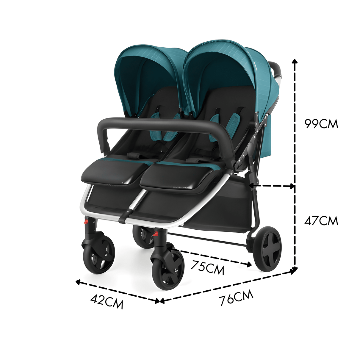 Shenma Prime Twin Baby Stroller-P798