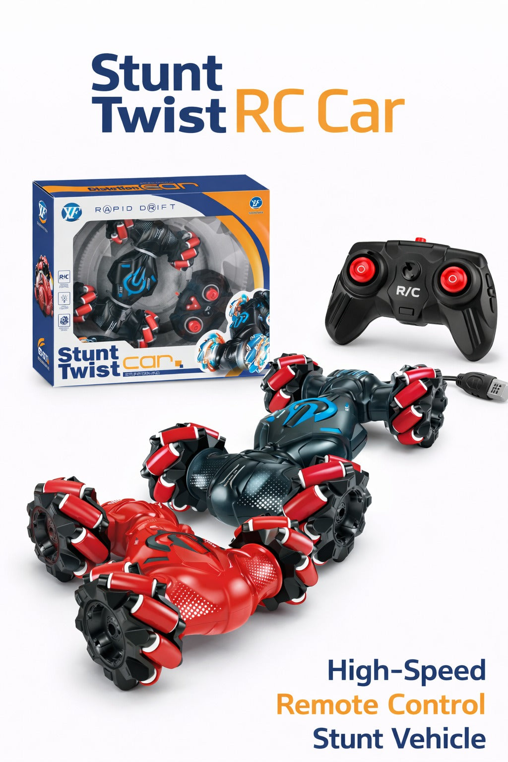 R/C Stunt Car - 789-704C