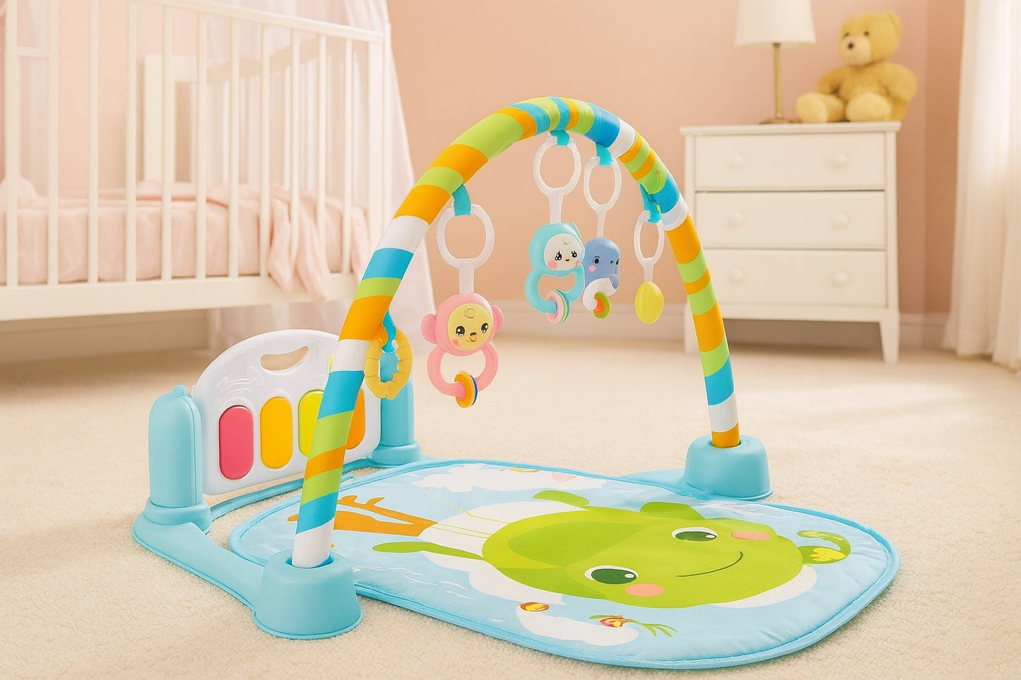 Baby 5-in-1 Piano Play Gym mat - BZ-9955