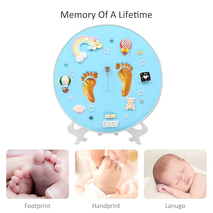 Baby DIY Handprint & Footprint Frame Kit