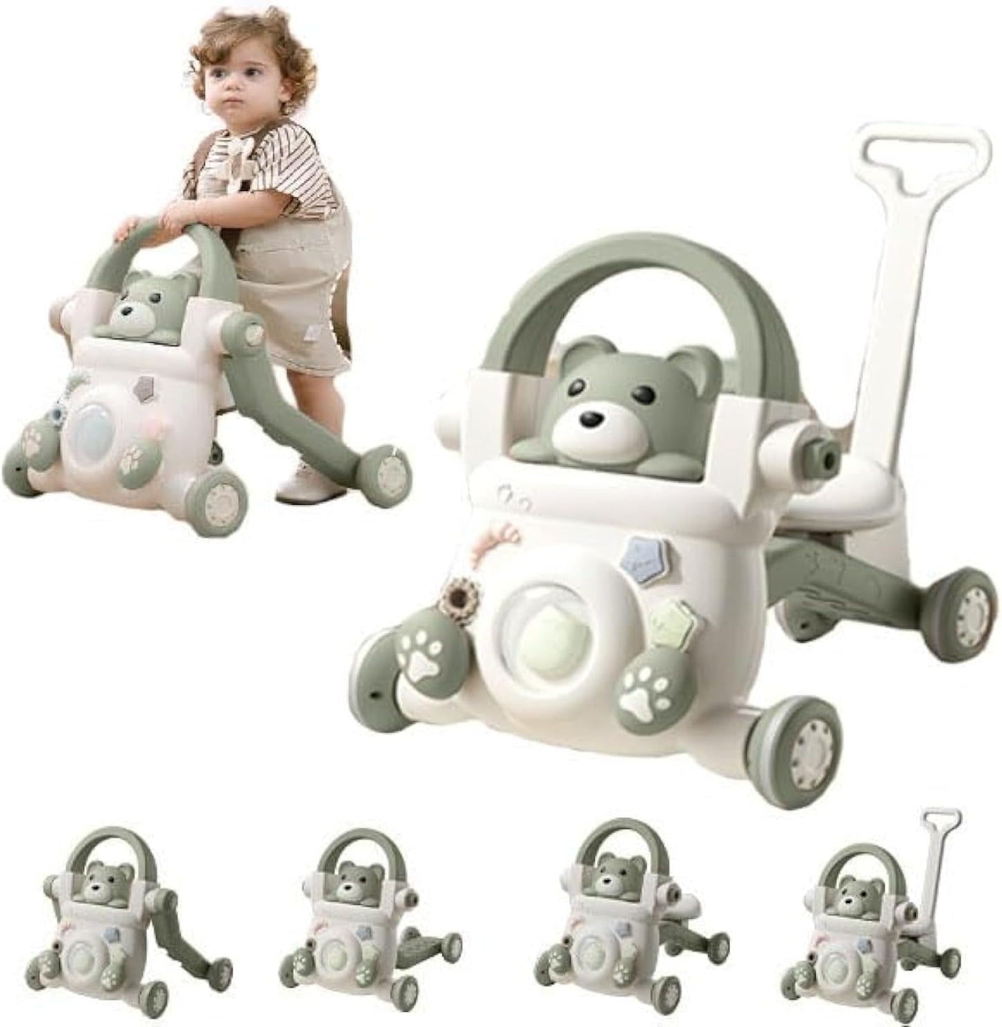 HENAE 4 in 1 Walker for Baby, Baby Push Walker-BZ-007