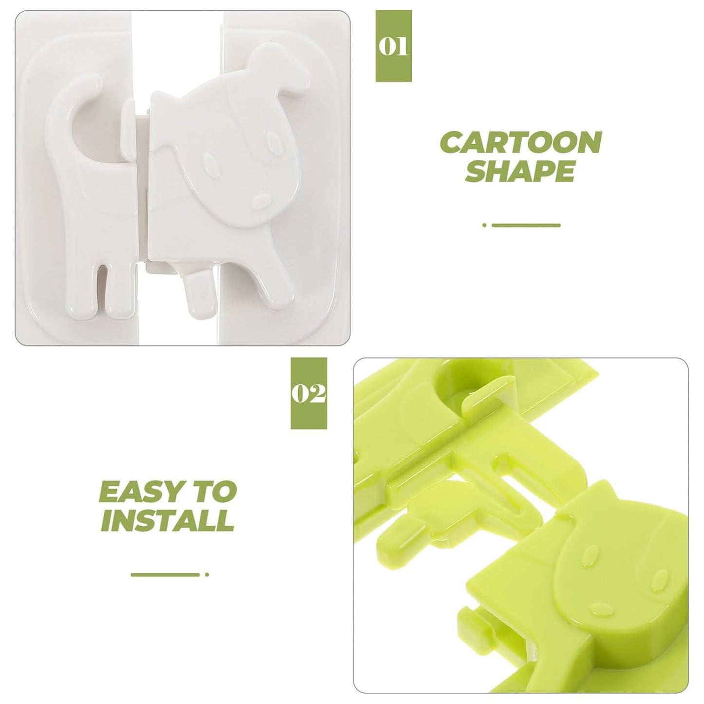BA86- Kids Safety Fridge Door Locks