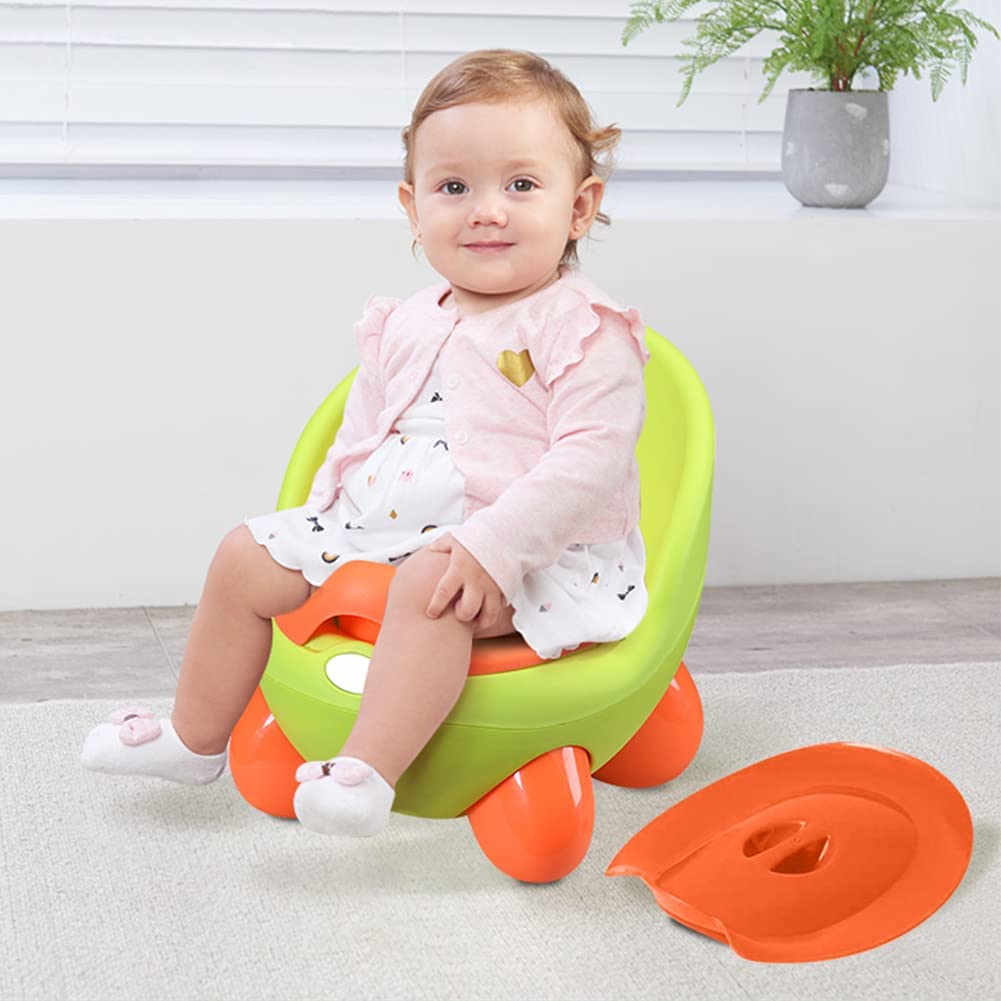 Portable Training Toilet Seat with Back Rest GREEN-BZ-P112
