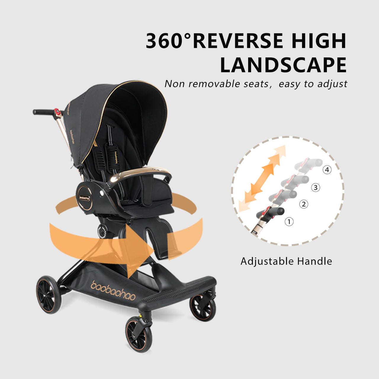 Baobaohao V9 Baby Stroller