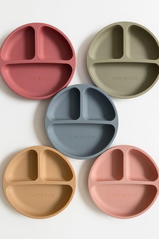 Silicone Suction Dinner Plate