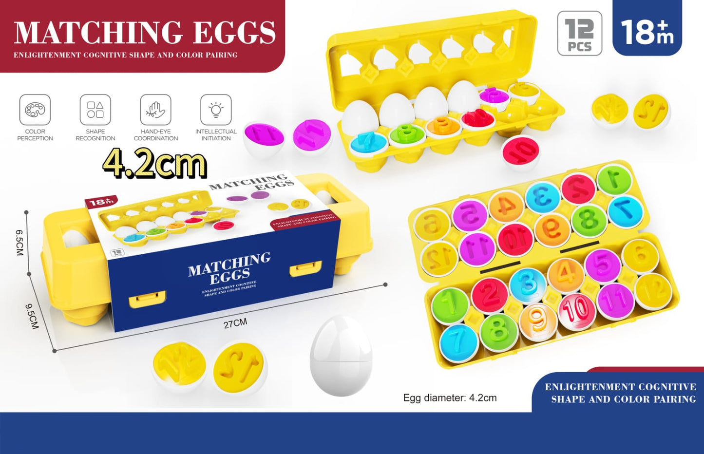 Shape Matching Eggs - FF-FXB-4