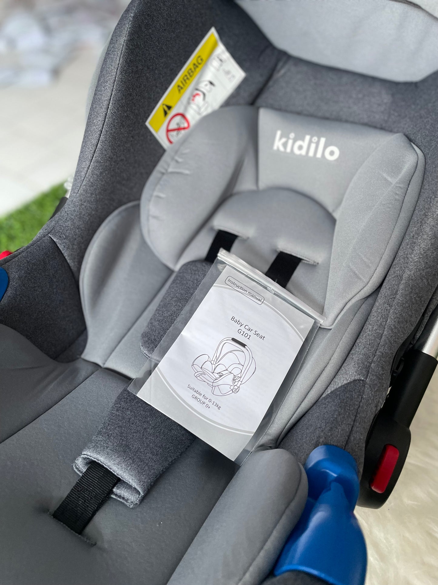 Grey Carry Cot G101