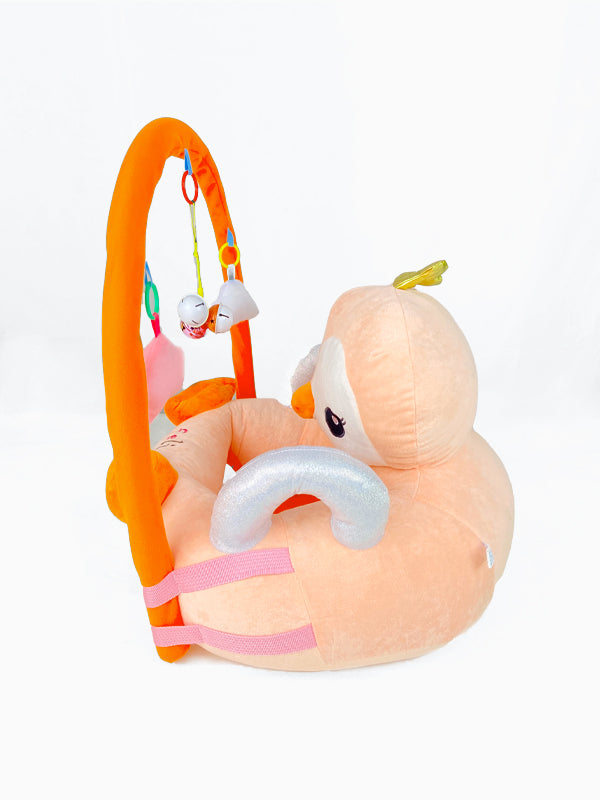 Baby Learning Sofa Support Seat PEACH