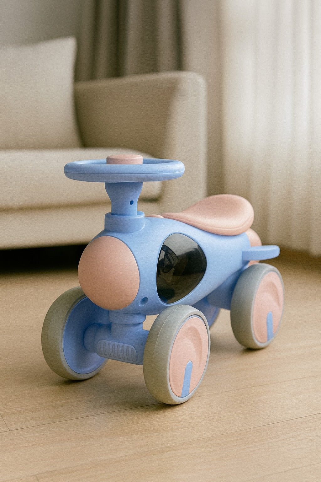 Robotic Air-Plane Style Push-On car For Kids-BZ-MKK-118