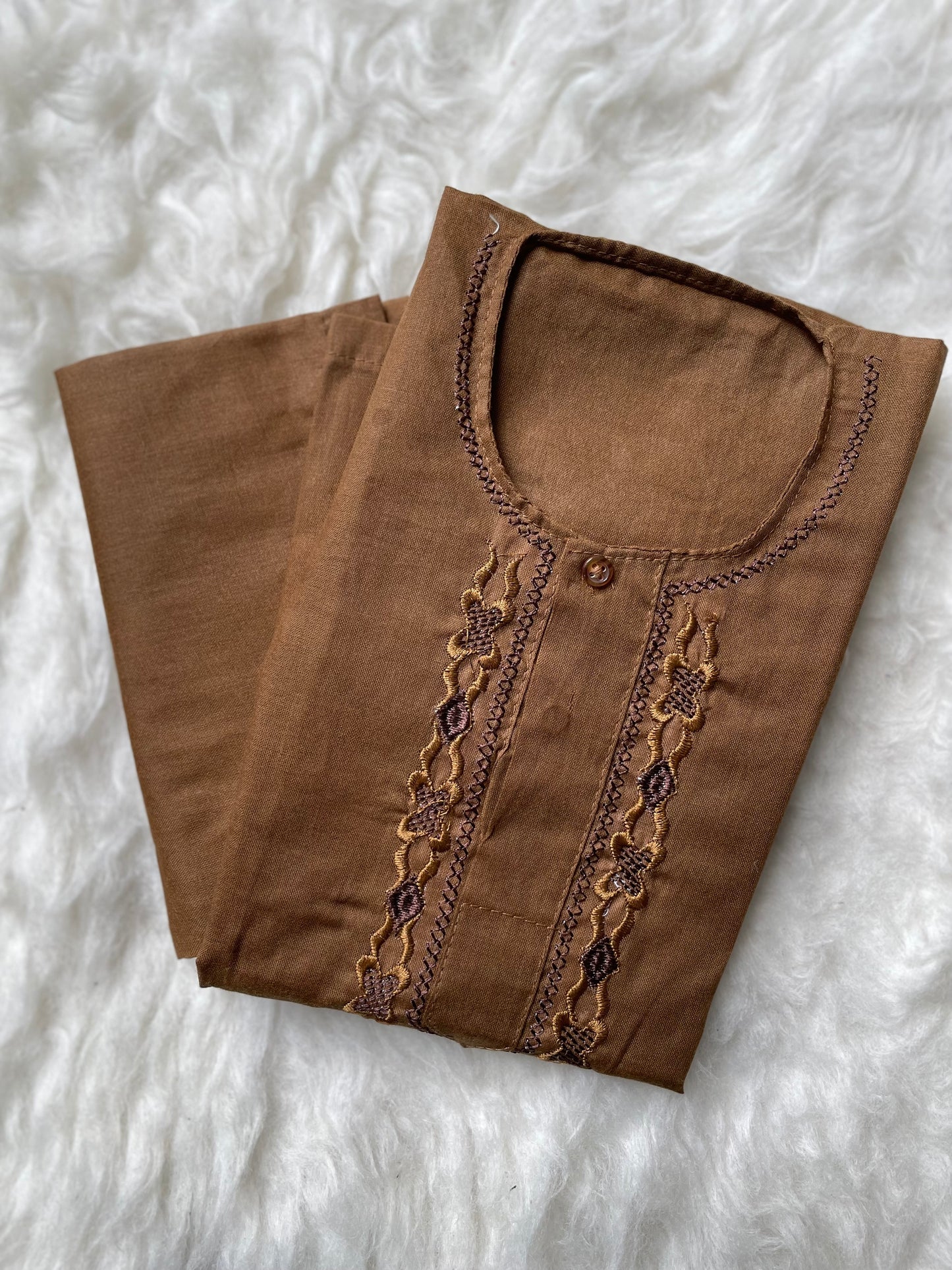 Hand Stichted Kurta Pajama (Newborn)