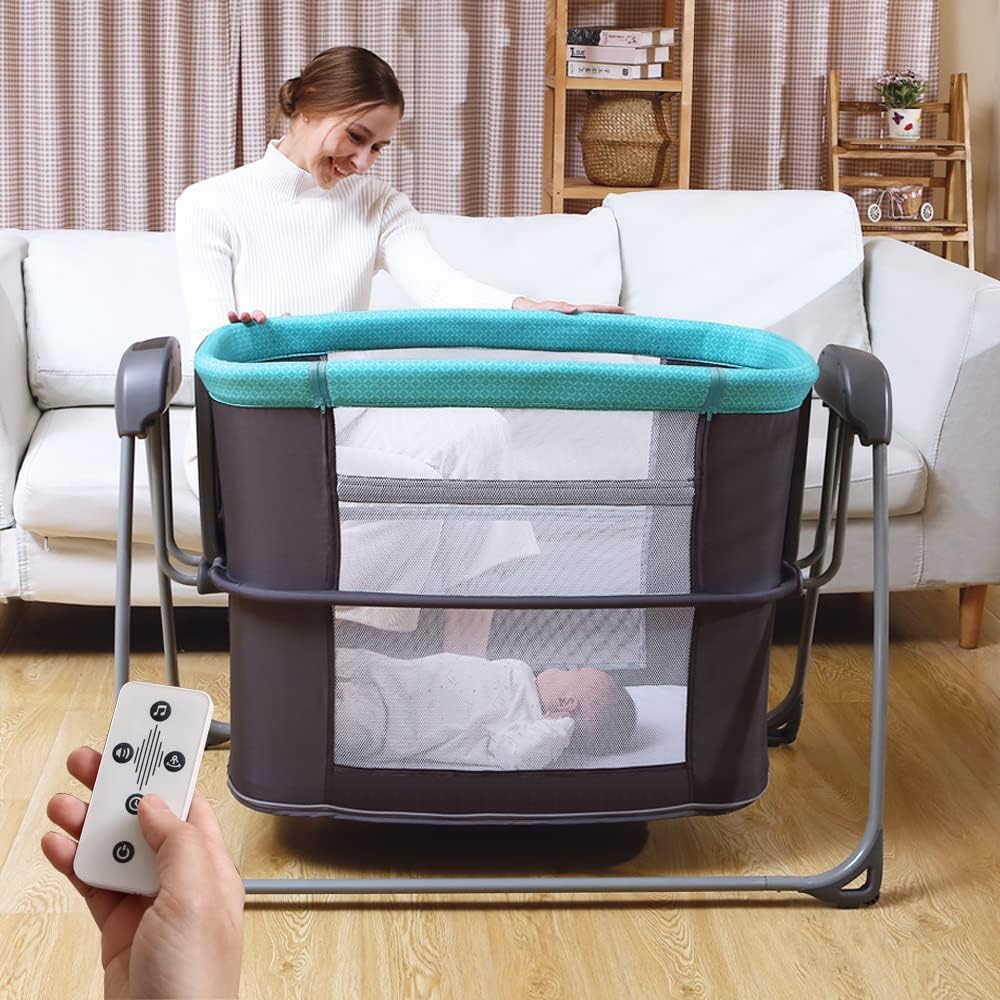 Mastela Baby Electric Bed Swing and Bassinet 4 in 1
