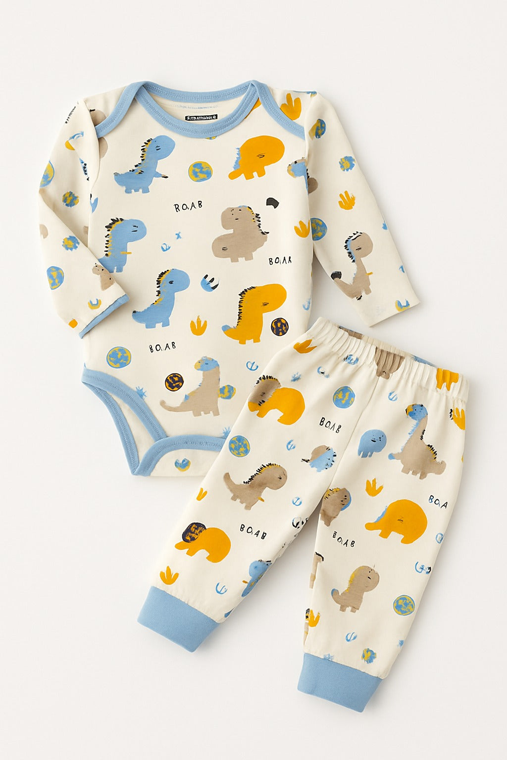 N1018-2 piece Romper + trouser set