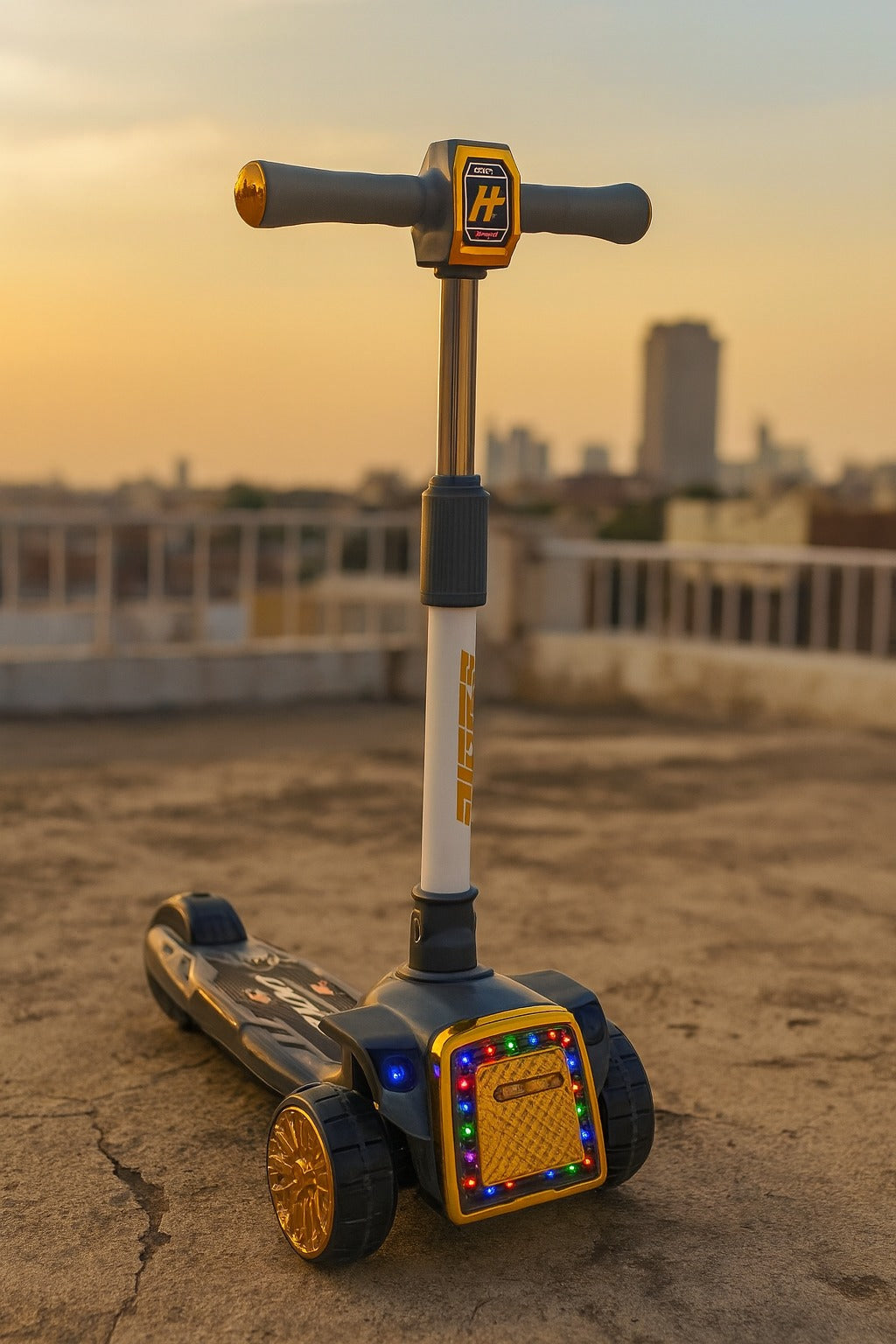 Car Theme Kids Scooty - BZ-S-800