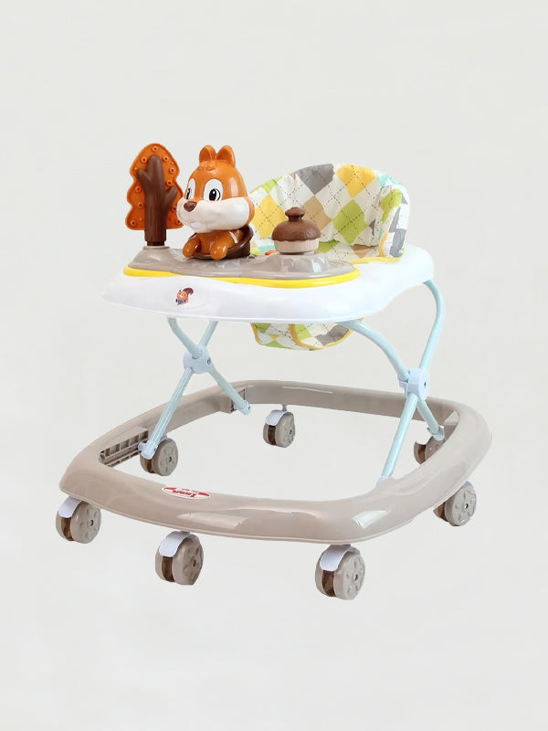 Squirrel Face Musical Baby Walker 5811