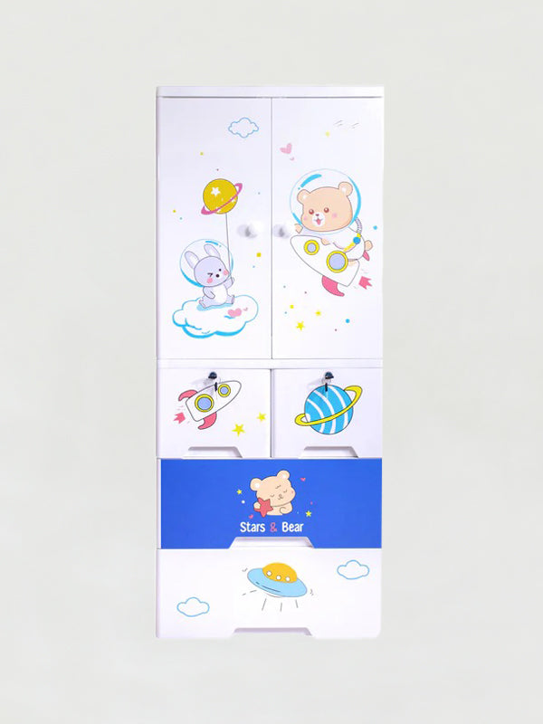 Space Theme 6 Layers Wardrobe